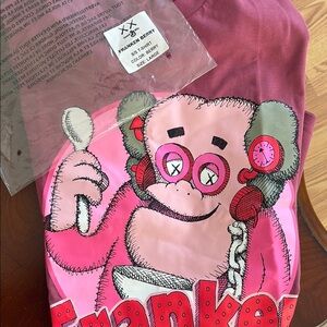 KAWS x General Mills Franken Berry TShirt Sz L